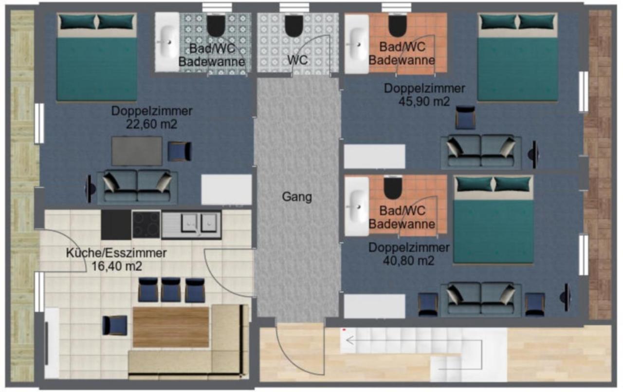 Appartement Rainer Siess 장크트안톤암아를베르크 객실 사진